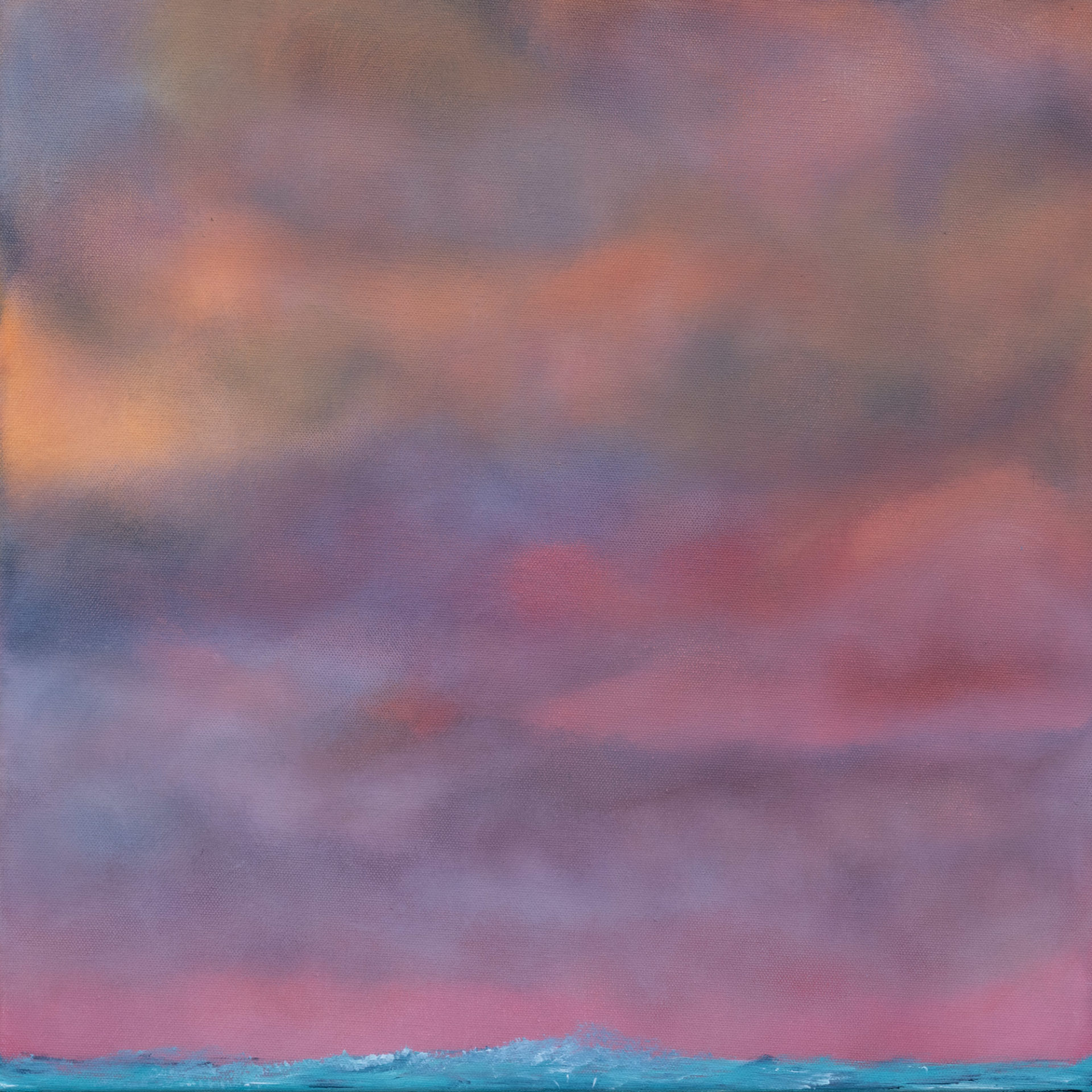 Abstract art seascape dramatic sky sunset for sale UK